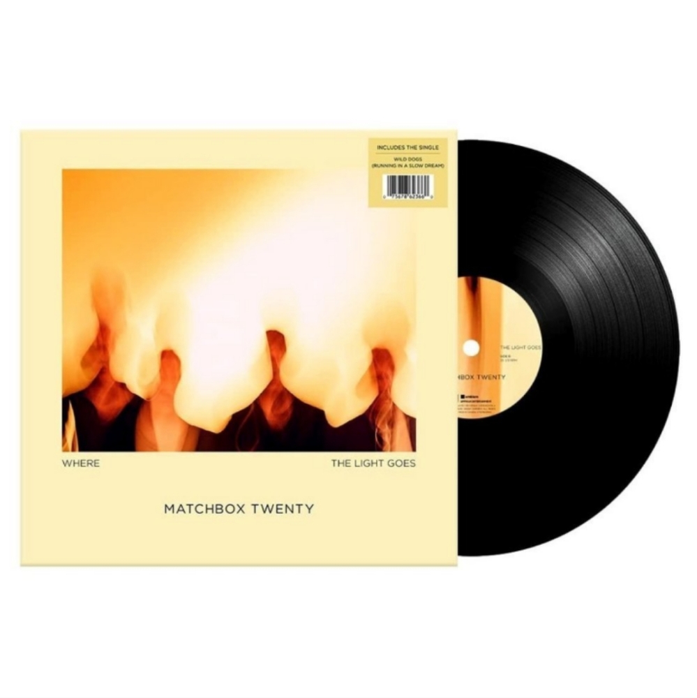 NWT MATCHBOX TWENTY WHERE THE LIGHT GOES VINYL